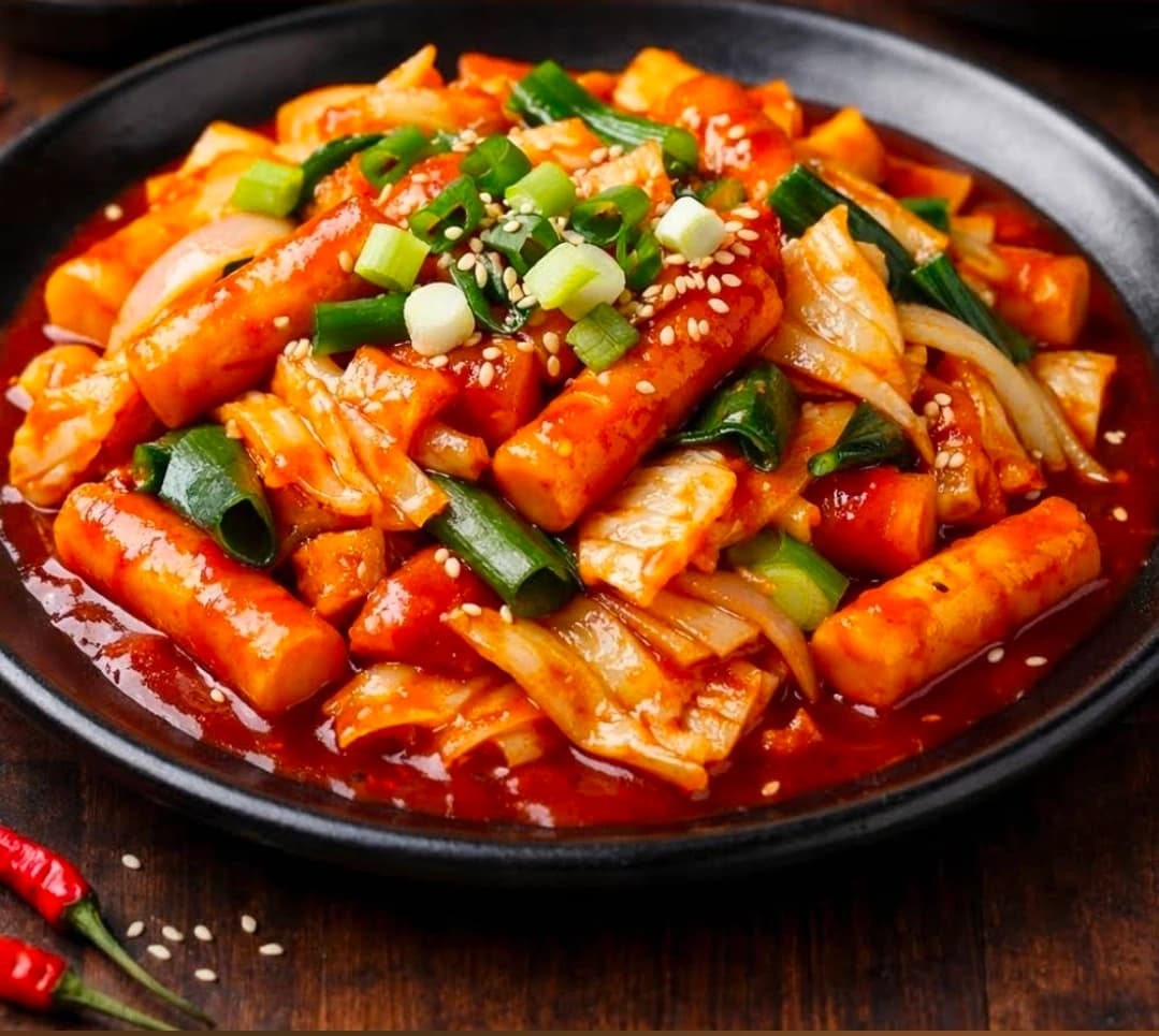 Steak Uncle Joe 야채 떡볶이 메뉴 안내 이미지