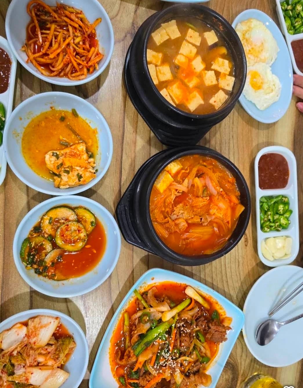 대장금식당 대장금식당에서 제공한 실제 상차림 사진