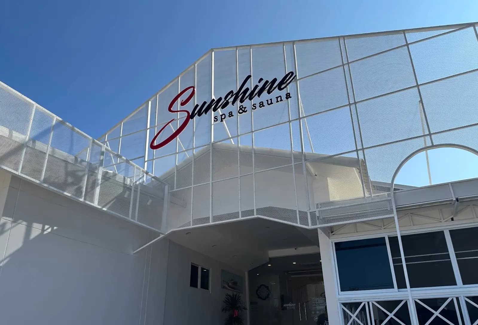 Sunshine Spa & Sauna 실제 매장 외관